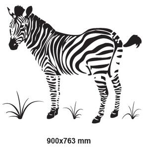 Zebra - samolepka na zeď