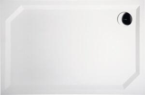 Gelco SARA retro sprchová vanička z litého mramoru, obdélník 110x80cm, hladká HS11080