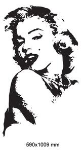 Marilyn - samolepka na zeď