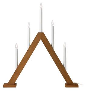 MAR 706223 Ariele dřevěný adventní svícen 47 cm - Markslöjd