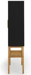 Matně černá lakovaná komoda Tenzo Scoop 80 x 37 cm