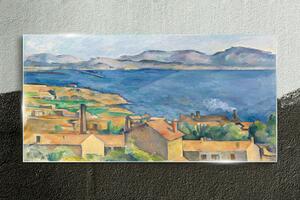 Obraz na skle Obraz na skle Záliv Marseille Cézanne