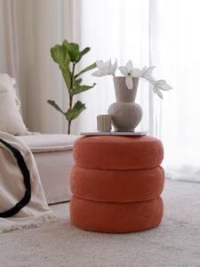 Hanah Home Taburet BOUM korálový
