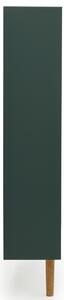 Zelený lakovaný botník Tenzo Svea 129 x 95 cm