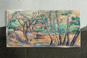 Obraz na skle Obraz na skle Abstrakce Příroda stromů