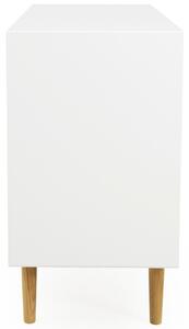 Bílá lakovaná komoda Tenzo Svea 114 x 44 cm II