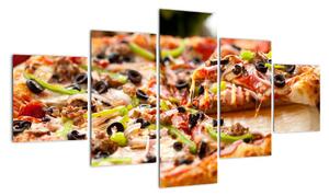 Pizza, obraz (125x70cm)