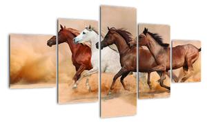 Obraz kůň (125x70cm)