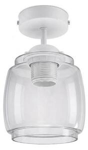 BRILAGI - LED Přisazený lustr R GLASS 1xE27/60W/230V pr. 26 cm bílá/kouř šedá