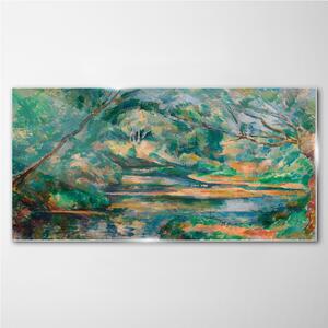 Obraz na skle Obraz na skle Brook Paul Cézanne