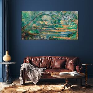 Obraz na skle Obraz na skle Brook Paul Cézanne