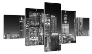 Noční New York, obrazy (125x70cm)