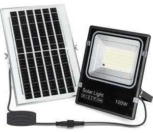 Aigostar-LED Solární reflektor LED/100W/3,2V 2000mAh 3000K/4000K/6500K IP66 + DO