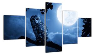 Noční příroda, obrazy (125x70cm)