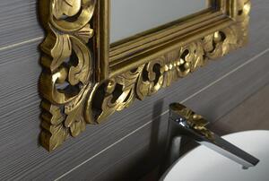 Sapho, SCULE zrcadlo v rámu, 70x100cm, zlatá Antique, IN163
