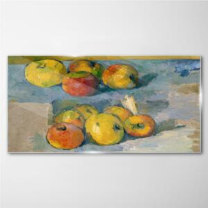 Obraz na skle Obraz na skle Paul Cézanne jablka