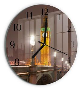 Skleněné nástěnné hodiny Big Ben zsoc-fi30-00172579