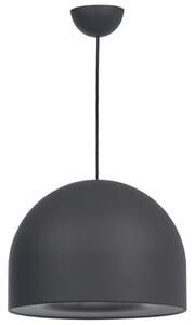 Černé kovové závěsné světlo Kave Home Karina 40 cm