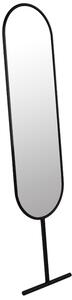 OnaDnes -20% Černé stojací zrcadlo ZUIVER TESS 165 cm