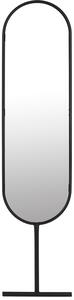 Černé stojací zrcadlo ZUIVER TESS 165 cm