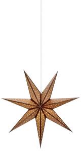MAR 705793 Glitter bronzová závěsná hvězda 45 cm - Markslöjd