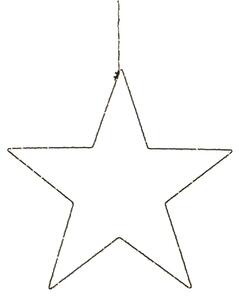 MAR 705826 Alpha černá závěsná hvězda 45 cm - Markslöjd