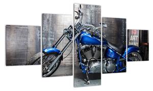 Obraz motorky, obraz na zeď (125x70cm)