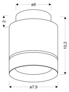 LED Stropní svítidlo TUBA LED/12W/230V