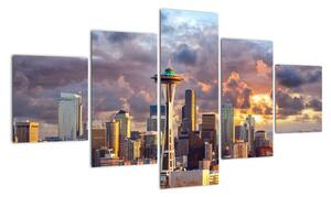 Panorama města - obrazy (125x70cm)