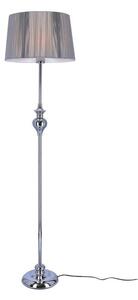 Stojací lampa GILLENIA 1xE27/60W/230V stříbrná