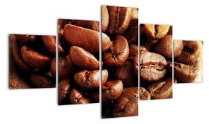 Kávová zrna - obraz (125x70cm)