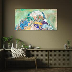 Obraz na skle Obraz na skle Baby kolébka Gustav Klimt