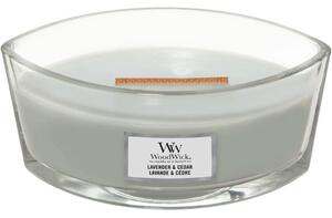 Vonná svíčka WoodWick - Lavender and Cedar 454 g