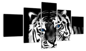 Obraz tygra s mládětem (125x70cm)