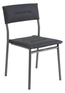 Venkovní jídelní židle Lafuma ORON Bez područek Šedá Obsidian BatylineDUO Béžová Sable