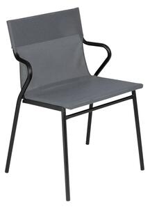 Profi venkovní židle Lafuma HORIZON Žlutá Safran N BatylineDUO Černá Noir Bez područek Standard