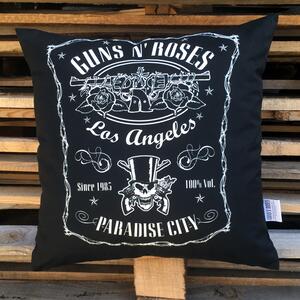 Dekorační polštář Guns N´ Roses Paradise City 45x45 cm