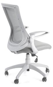 Kancelářská židle IGOR, 66x104-114x63, šedá (popiel)/světle šedá (jasny popiel)