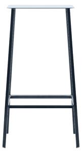 House Doctor Černá kovová barová židle Stag 75 cm