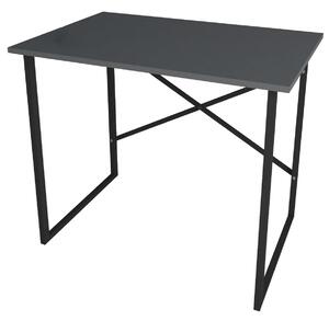 Psací stůl 60x90 cm JARNY antracit/černá