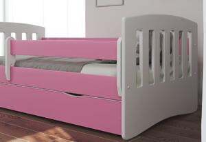 Dětská postel MAGIC 1 + matrace + úložný prostor, 140x80, zelená
