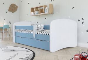 VÝPRODEJ Dětská postel SOGNO + matrace + úložný prostor, 70x140, růžová