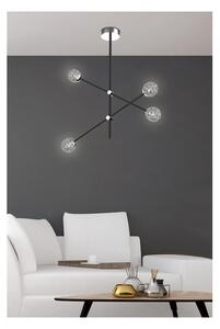 Lustr na tyči PAKSOS 6xG9/5W/230V černá