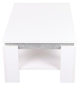 Konferenční stolek TIM II bílá/beton