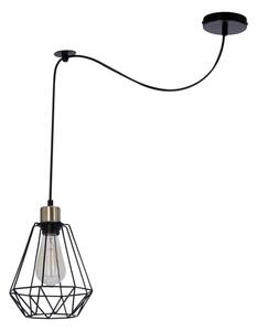 Lustr na lanku PRIMO 1xE27/60W/230V pavouk