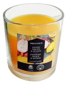Vonná svíčka ve skle PROVENCE 20 hodin exotické ovoce a mango
