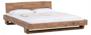 Dřevěná postel 140x200 Akácie kartáčovaná Senegal