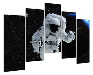 Obraz astronauta ve vesmíru (125x90cm)