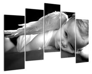 Dítě - anděl - obrazy na zeď (125x90cm)