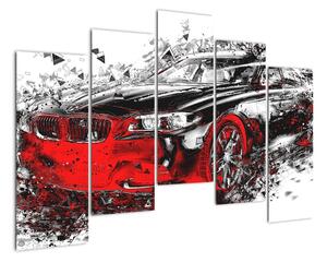 Obraz automobilu - moderní obraz (125x90cm)